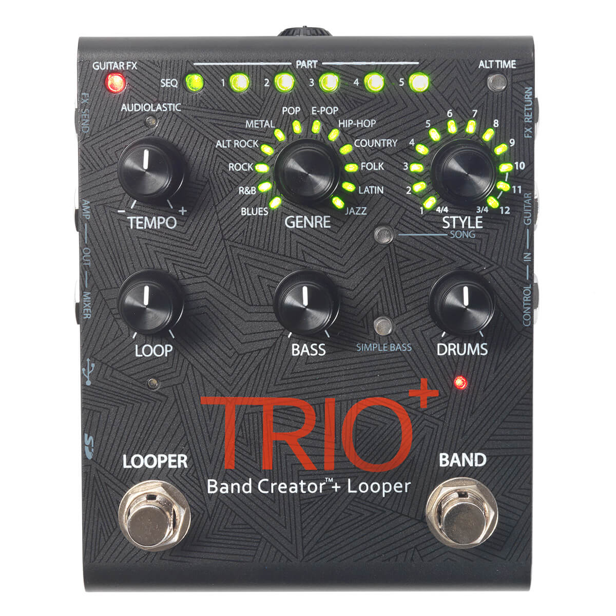 Digitech Trio+ Band Creator and Looper Pedal — Fair Deal Music