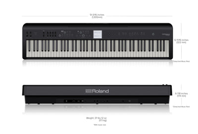 Roland FP-E50-BK Portable Piano with Stand and Pedal Unit - Fair Deal Music