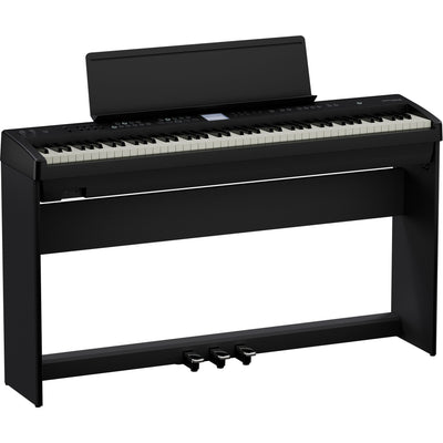 Roland FP-E50-BK Portable Piano with Stand and Pedal Unit - Fair Deal Music