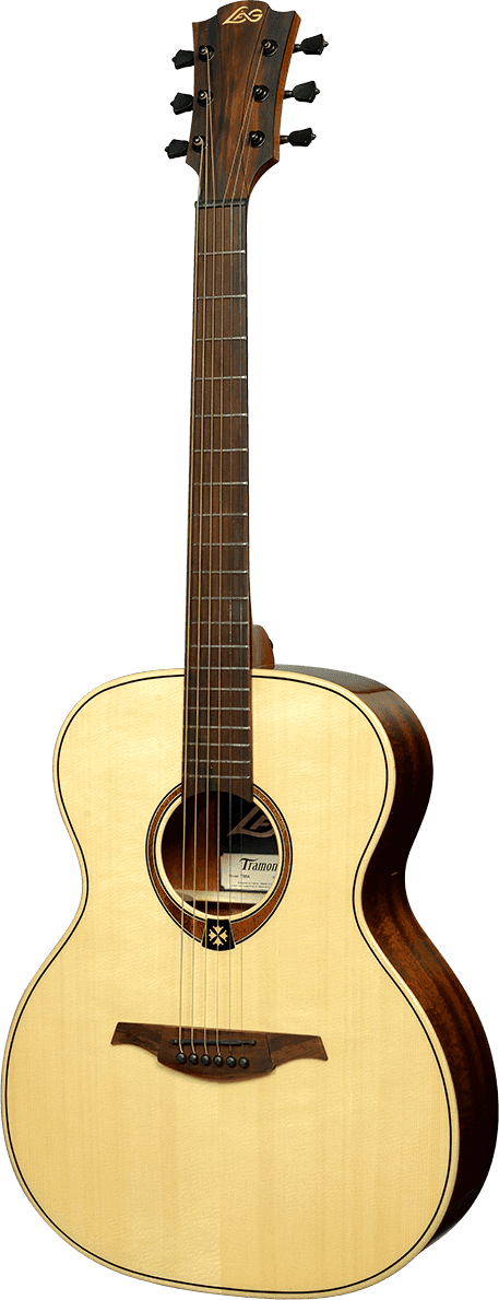 LAG Tramontane T88 A Auditorium Cutaway Electro Acoustic, Natural - Fair Deal Music