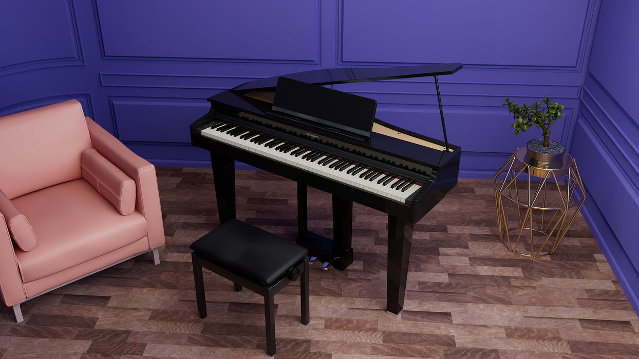 Roland GP-3-PE Compact Digital Grand Piano Polished Ebony - Fair Deal Music