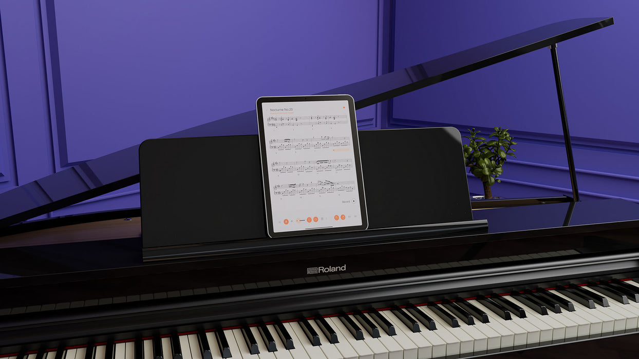 Roland GP-3-PE Compact Digital Grand Piano Polished Ebony - Fair Deal Music