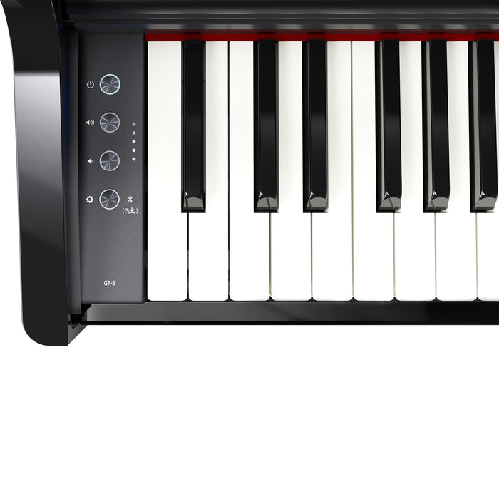 Roland GP-3-PE Compact Digital Grand Piano Polished Ebony - Fair Deal Music