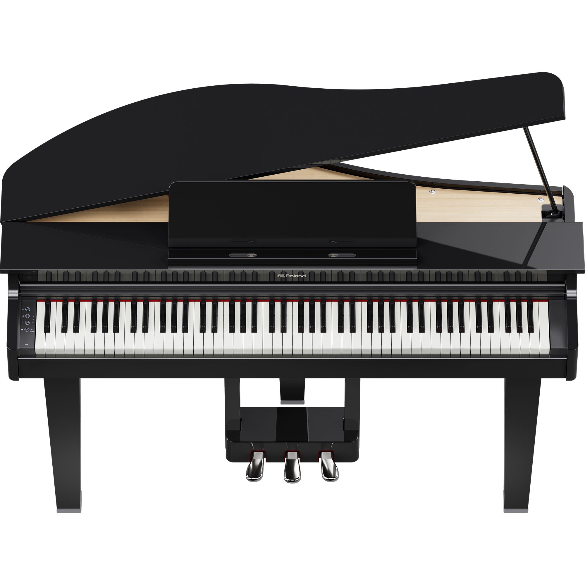 Roland GP-3-PE Compact Digital Grand Piano Polished Ebony - Fair Deal Music