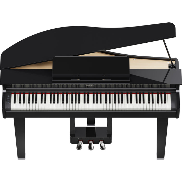Roland GP-3-PE Compact Digital Grand Piano Polished Ebony - Fair Deal Music