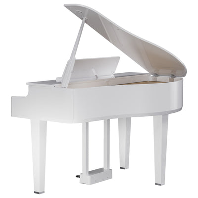 Roland GP-6-PW Digital Grand Piano Polished White (Showroom Model) - Fair Deal Music