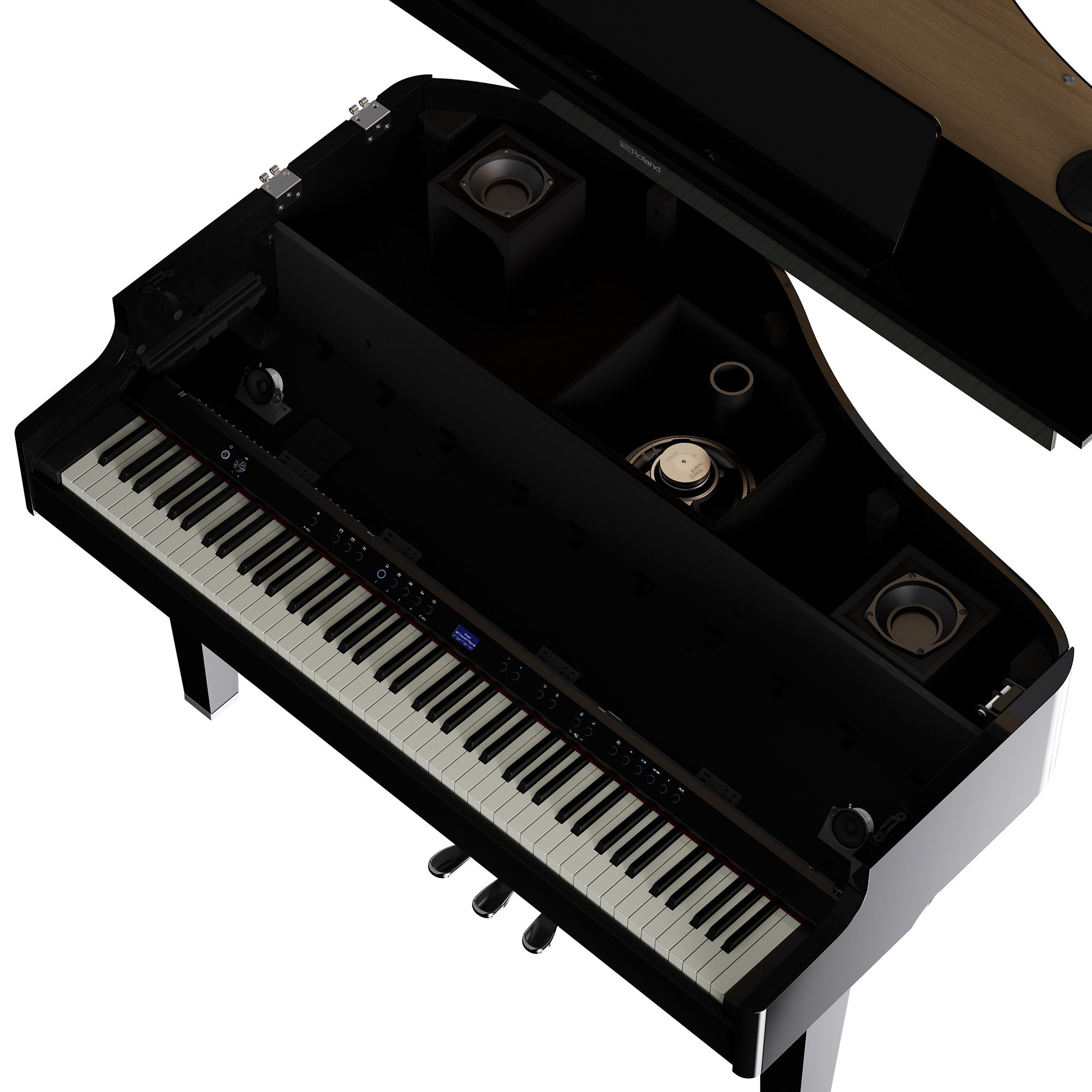 Roland GP-6-PE Digital Grand Piano Polished Ebony (Showroom Model) - Fair Deal Music