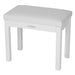 Yamaha GTB-PW Deluxe Piano Bench Polished White - Fair Deal Music
