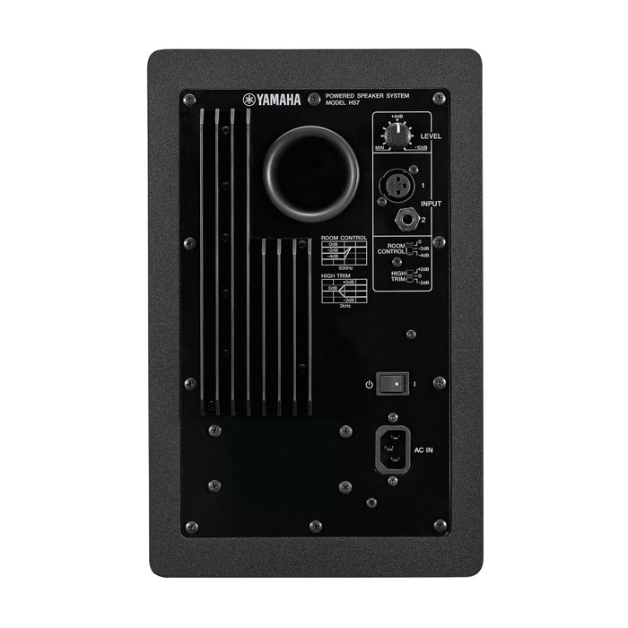 Yamaha HS7 Studio Monitors Black (Matched Pair) - Fair Deal Music