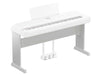 Yamaha L-300WH Wooden Stand for DGX-670WH & P-S500WH - White - Fair Deal Music