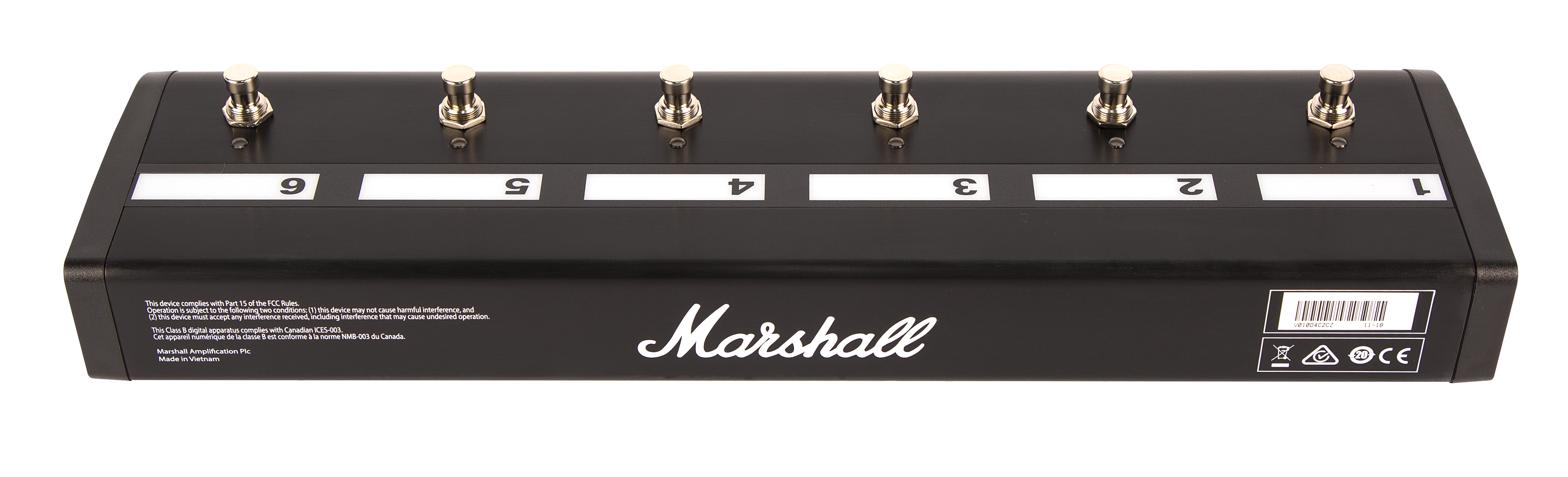 Marshall PEDL-91016 6-Way Footswitch - Fair Deal Music