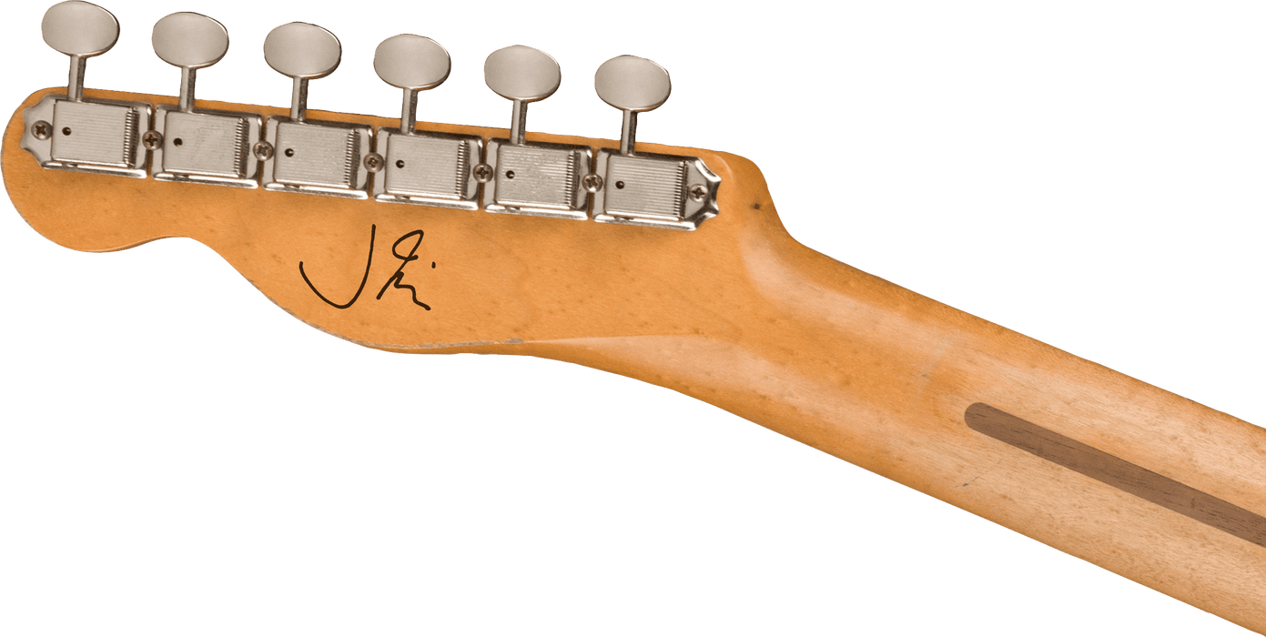 Fender J Mascis Telecaster, Maple Fingerboard, Bottle Rocket Blue Flake, Ex-Display - Fair Deal Music