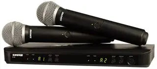 Shure BLX288/PG58 dual microphone system - Fair Deal Music
