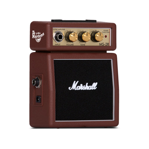 Marshall × Dr. Martens MS-2DM Micro Amp in Oxblood - Fair Deal Music