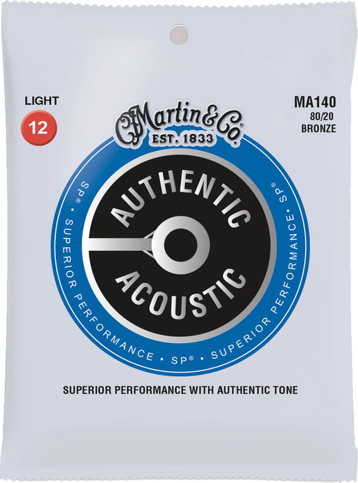 Martin MA140 Acoustic SP, 80/20 Bronze, Light 12-54 - Fair Deal Music