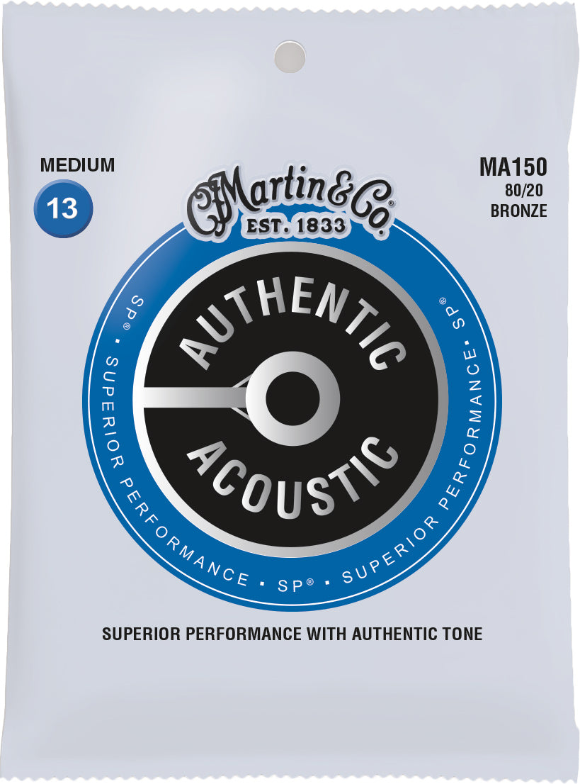 Martin MA150 Acoustic SP, 80/20 Bronze, Medium, 13-5 - Fair Deal Music
