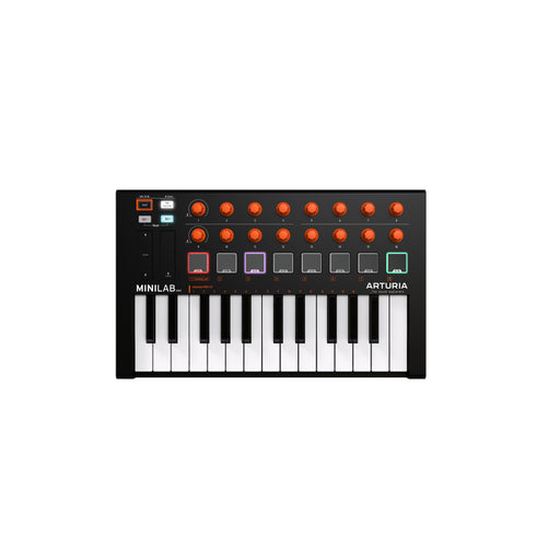 Arturia MiniLab MKII Controller - Orange Edition - Fair Deal Music
