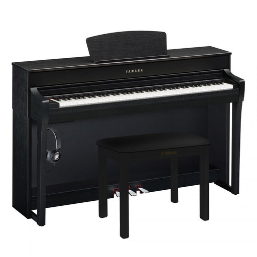 Yamaha CLP-735B Clavinova Digital Piano Black Walnut Bundle - Fair Deal Music