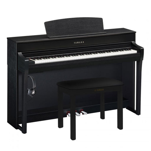 Yamaha CLP-745B Clavinova Digital Piano Black Walnut Bundle - Fair Deal Music