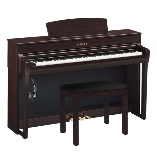 Yamaha CLP-745R Clavinova Digital Piano Dark Rosewood Bundle - Fair Deal Music