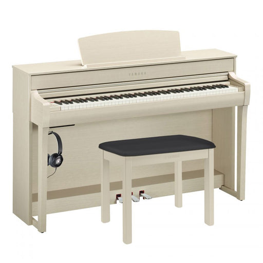 Yamaha CLP-735WA Clavinova Digital Piano White Ash Bundle - Fair Deal Music