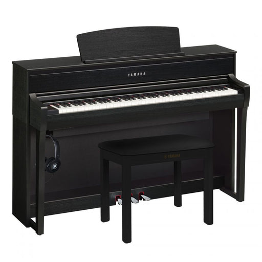 Yamaha CLP-775B Clavinova Digital Piano Black Walnut Bundle - Fair Deal Music