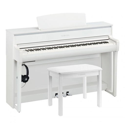 Yamaha CLP-775WH Clavinova Digital Piano White Bundle - Fair Deal Music