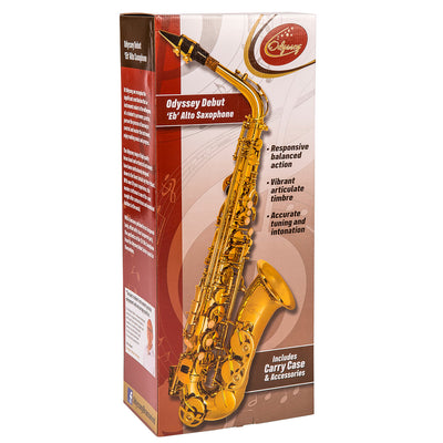 Odyssey OAS130 Debut E♭ Alto Saxophone Outfit (Display Model) - Fair Deal Music