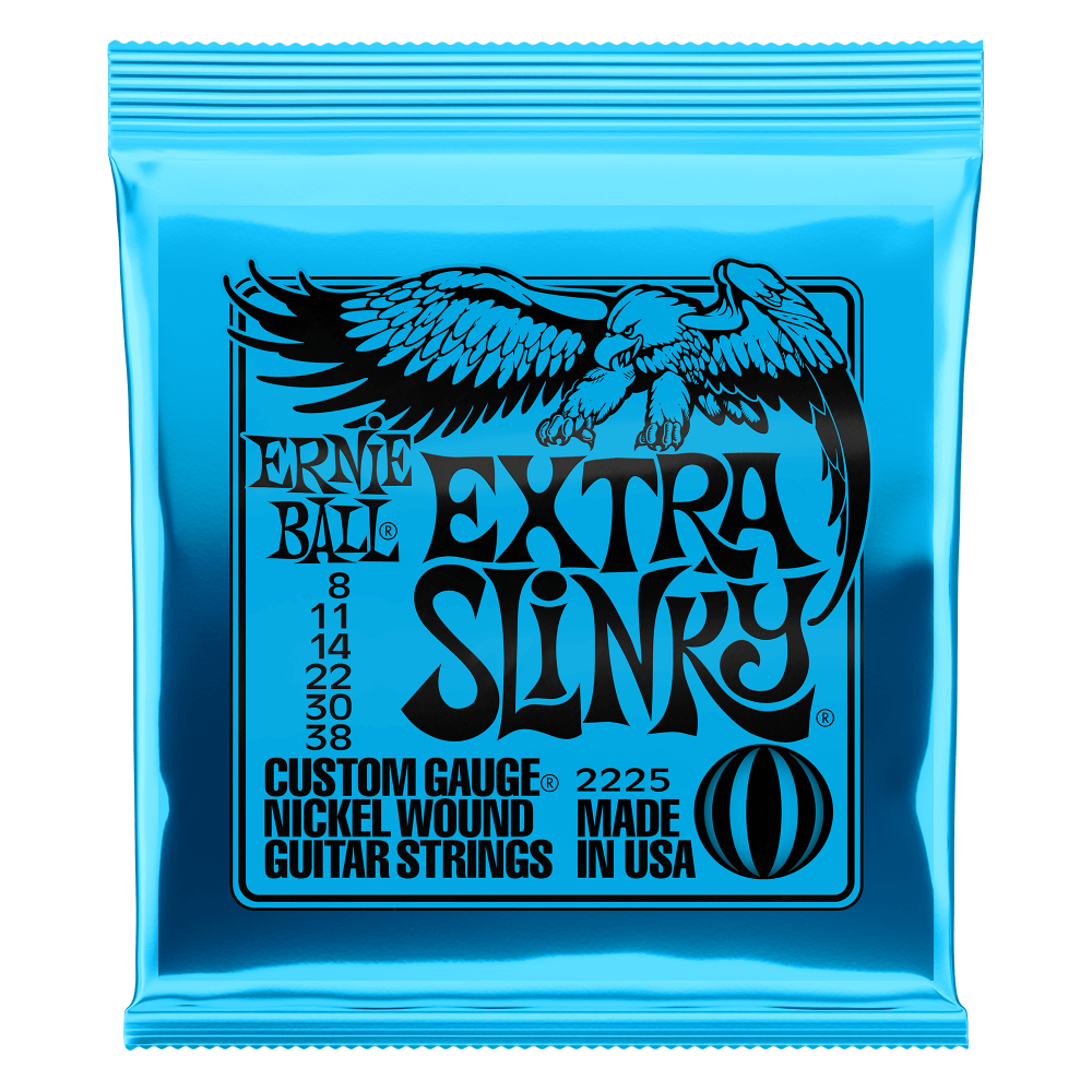 Ernie Ball 2225 Extra Slinky 8-38 Guitar Strings - Fair Deal Music