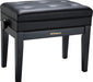 Roland RPB-400BK Adjustable Piano Bench with Storage in Satin Black - Fair Deal Music