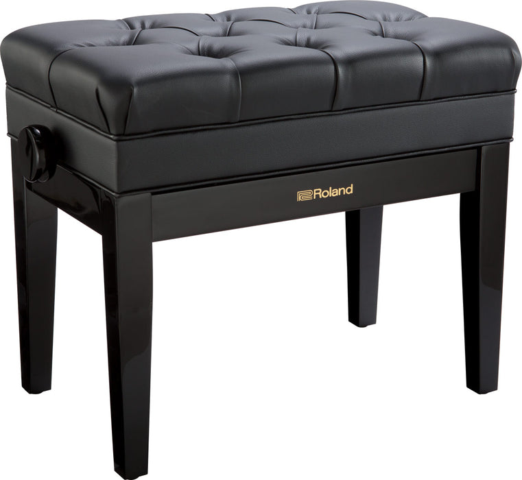 Roland RPB-500PE Adjustable Piano Bench with Storage in Polished Ebony (Showroom Model) - Fair Deal Music