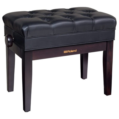 Roland RPB-500RW Adjustable Piano Bench with Storage in Rosewood - Fair Deal Music