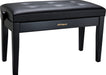 Roland RPB-D300BK Adjustable Duet Piano Bench in Satin Black - Fair Deal Music