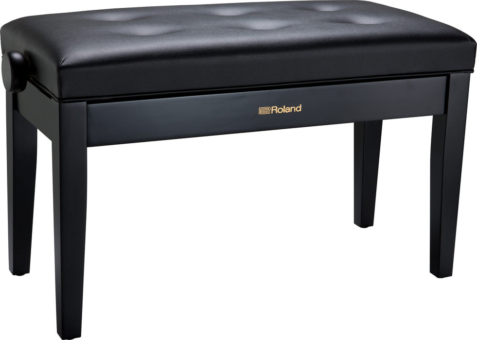 Roland RPB-D300BK Adjustable Duet Piano Bench in Satin Black - Fair Deal Music