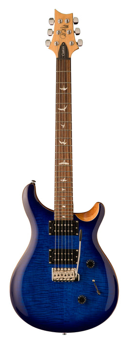 PRS 2021 SE Custom 24, Faded Blue Burst - Fair Deal Music