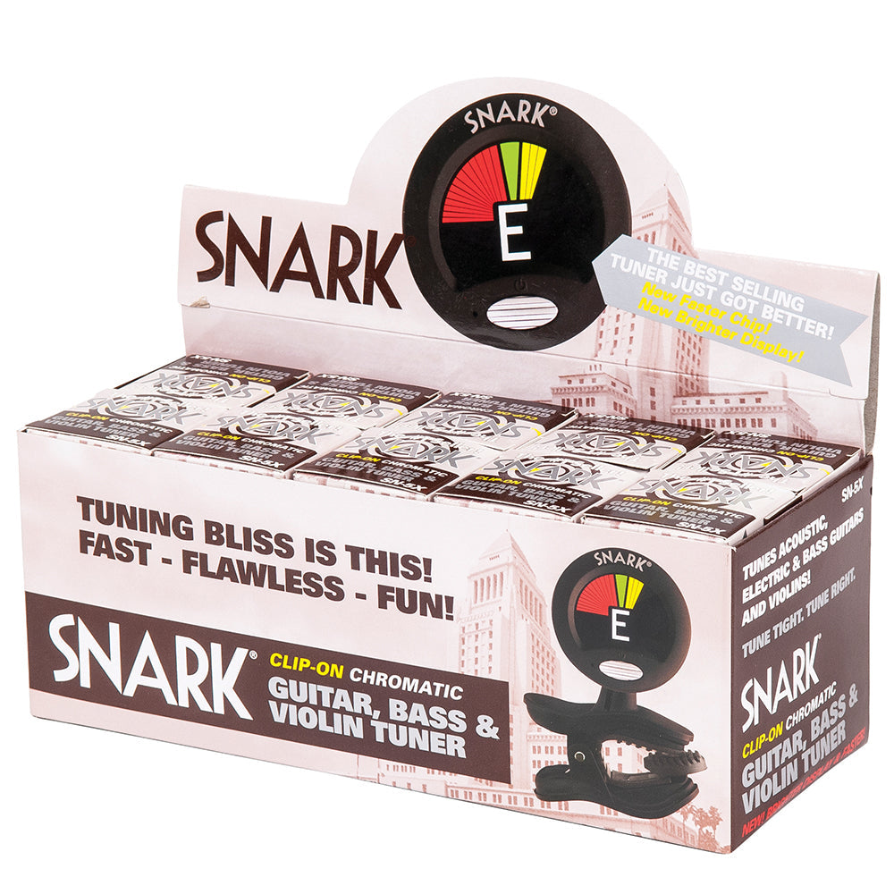 Snark SN-5X Clip on Guitar, Bass & Violin Tuner - Fair Deal Music
