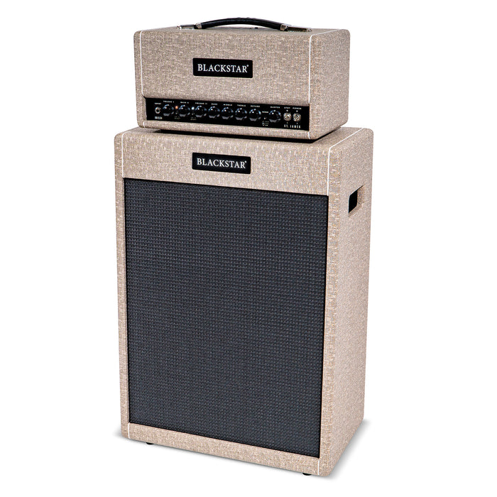 Blackstar St. James 50w EL34 Ultra Lightweight Valve Head & Matching 2x12 Cab - Fair Deal Music