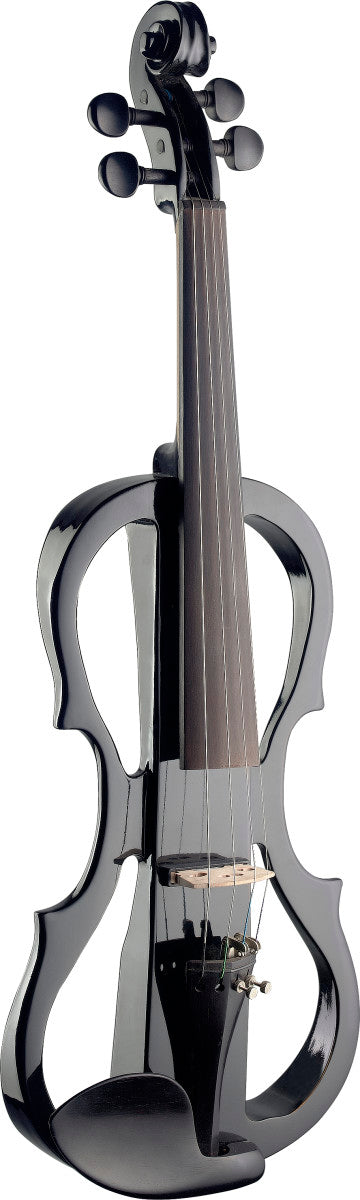 Stagg EVN X-4/4 BK Electric Violin Outfit in Black - Fair Deal Music