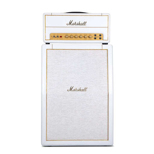 Marshall Studio Vintage 20W Valve Head with Matching 2x12 Cab, White Snakeskin - Fair Deal Music