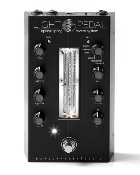 Gamechanger Audio LIGHT Pedal Optical Spring Reverb, USED - Fair Deal Music