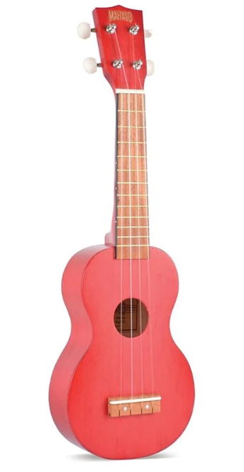 Mahalo MR1 Soprano Ukulele Trans Red - Fair Deal Music