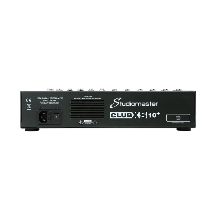 Studiomaster Club XS 10+ Mixer - Fair Deal Music