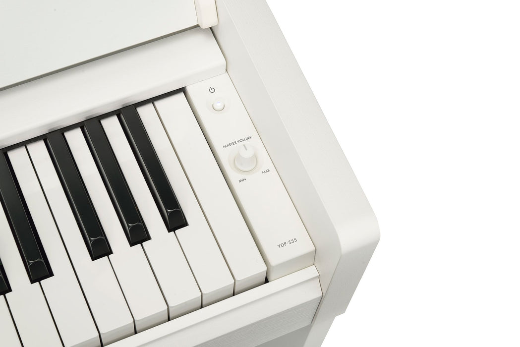 Yamaha YDP-S35WH Arius Slim Digital Piano White - Fair Deal Music