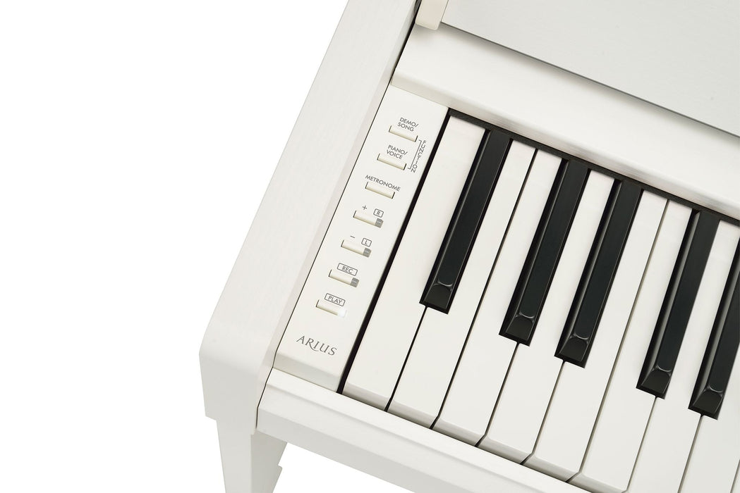 Yamaha YDP-S35WH Arius Slim Digital Piano White Bundle - Fair Deal Music