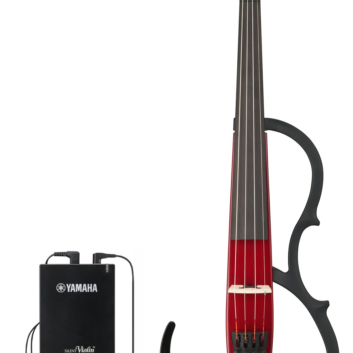 【もち】Yamaha Silent Violin YSV104 Yamaha YSV104RE Silent Violin Red - Fair Deal Music