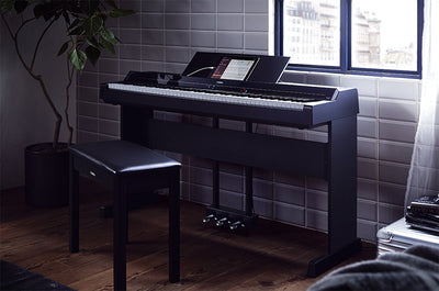 Yamaha P-S500B Portable Smart Piano Black Bundle - Fair Deal Music