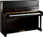Yamaha B3 Upright Piano in Polished Ebony with Brass Fittings - Fair Deal Music