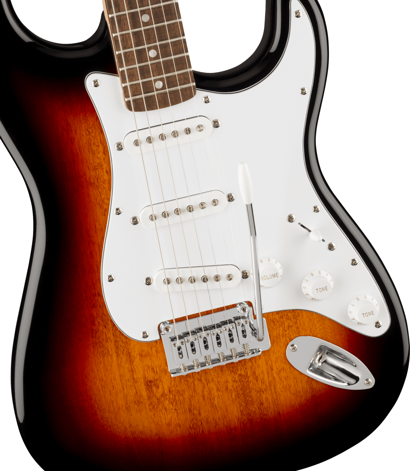Squier Affinity Series Stratocaster, Laurel Fingerboard, 3-Color Sunburst - Fair Deal Music