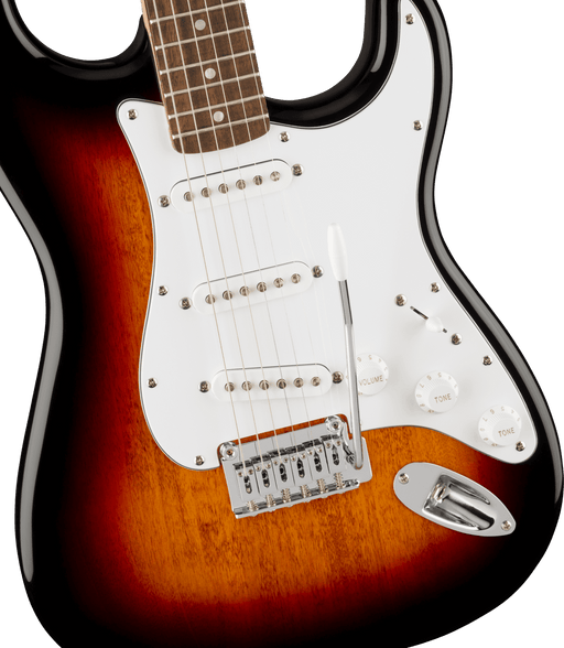 Squier Affinity Series Stratocaster, Laurel Fingerboard, 3-Color Sunburst - Fair Deal Music