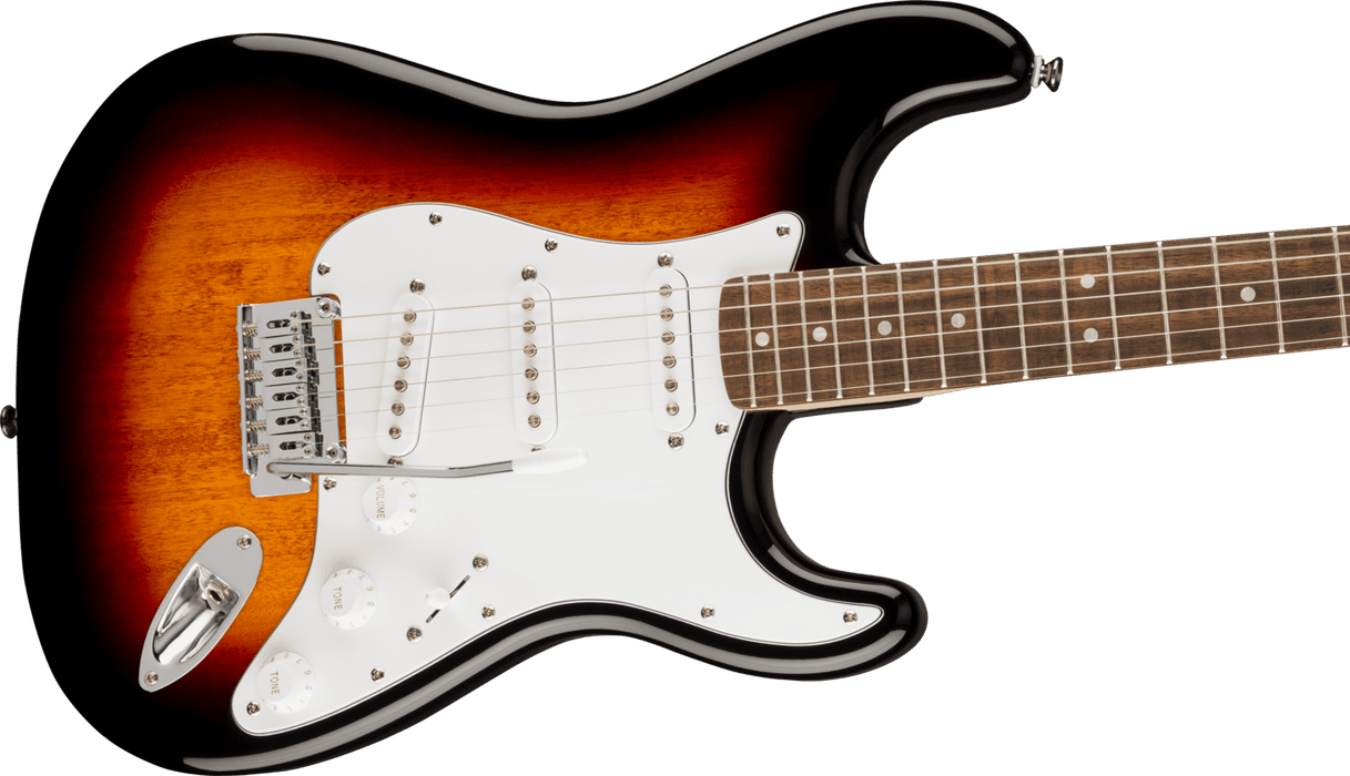 Squier Affinity Series Stratocaster, Laurel Fingerboard, 3-Color Sunburst - Fair Deal Music
